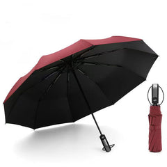 High Carbon Stormproof Folding Umbrella