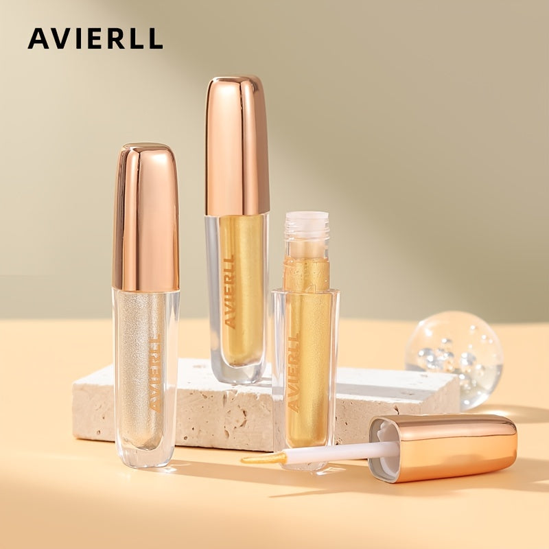 Waterproof Liquid Eyeliner Silver + Pencil, Long Lasting Non Smudge Makeup