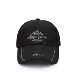 Adjustable Mesh Baseball Cap for Outdoor Sports Sun Protection