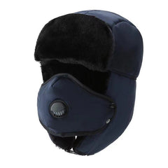 Men's Winter Warm Ear And Neck Protection Plus Velvet Hat
