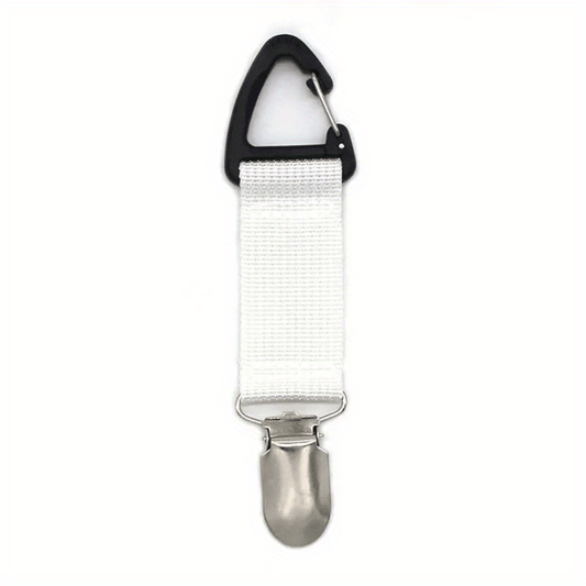 Multifunction Bag Hanging Clip Elastic Hat Clip for Travel