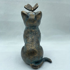 Outdoor Cat Decorative Resin Ornaments for Garden