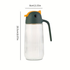 Glass Dispenser Bottle Leak-proof Seasoning Vinegar Bottle