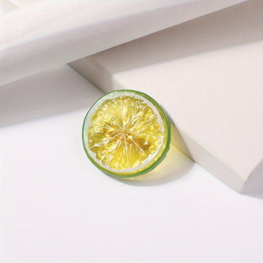 Funny Lemon Hair Clip Barrette Head Decoration for Girls Women
