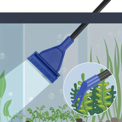 Aquarium Tank Clean Set Accessories Fish Net Rake Scraper Brush