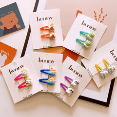 Duck Hair Clips Transparent Animal Hairpins Headwear Hair Accessories