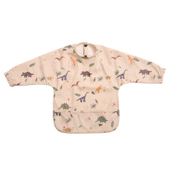 Baby Feeding Bib With Long Sleeves Children Smock Girls Boys Bibs