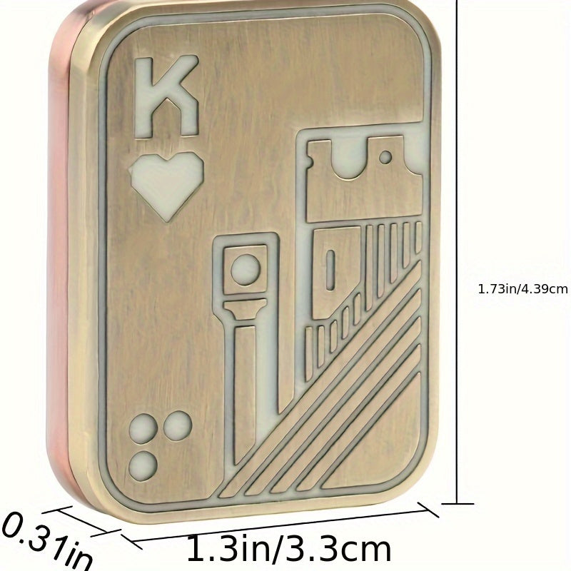 Poker Decompression Slider Magnetic Toy Stress Relief Gift