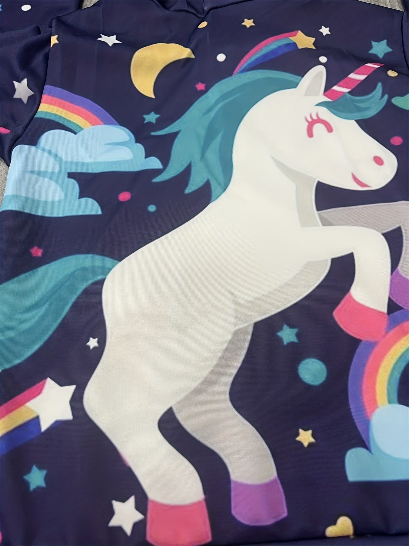 Unicorn Sweatshirt Hoodie for Girls