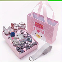 18pcs Baby Girls Hair Accessories Set for Birthday Holiday Gift