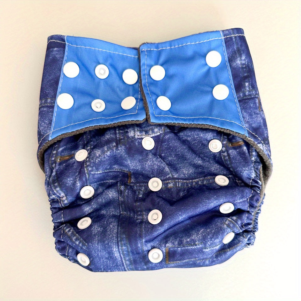 Washable Cloth Diapers Reusable Absorbent Baby Cloth Diaper Nappy
