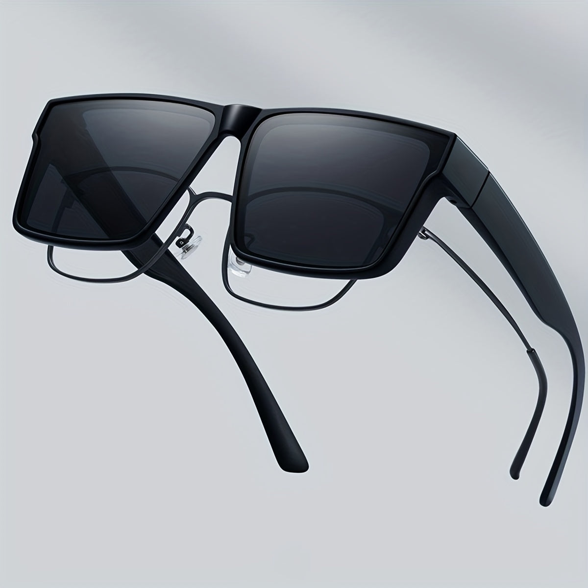Polarized Fit Over Sunglasses Anti Glare UV400 Sun Shades for Driving