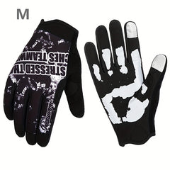 Warm Wind-Resistant Outdoor Cycling Gloves - Long Finger