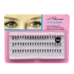 3 Rows Individual Lashes Mini Lightweight 3D Curly False Eyelashes