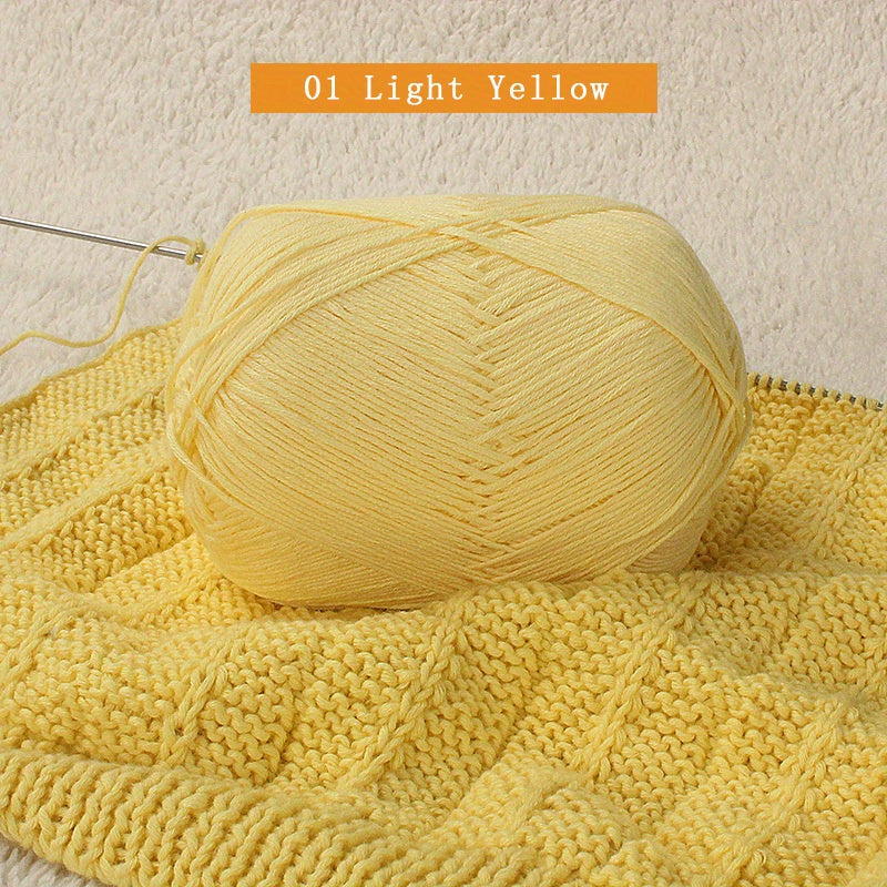 200g Cotton Yarn for DIY Knitting & Crocheting Sweater Scarf Clothes