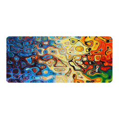 Colorful Gaming Mouse Large Rubber Base Mousepad For Work Gaming