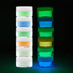 6 Color Set Luminous Powder for DIY Nail Art Resin Dye Jewelry Making