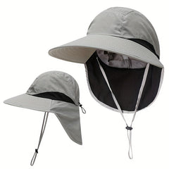Men's Outdoor Sun Hat with 50 UPF Protection