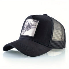 Embroidered Bull Baseball Cap for Men