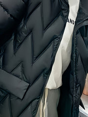 Fashionable Puffer Jacket Winter Warm Casual Jacket Women's Clothing