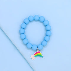 3pcs Unicorn Rainbow Bracelet Set Kids Accessories