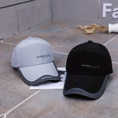 Unisex Hat Plain Curved Sun Visor Hat Outdoor Dustproof Baseball Cap