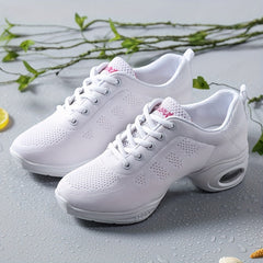 Mesh Jazz Dance Shoes Arch Support Air Cushion Women's Dance Training Shoes