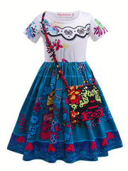 Girls Mirabel Dress Costume Princess Magic Party Dresses