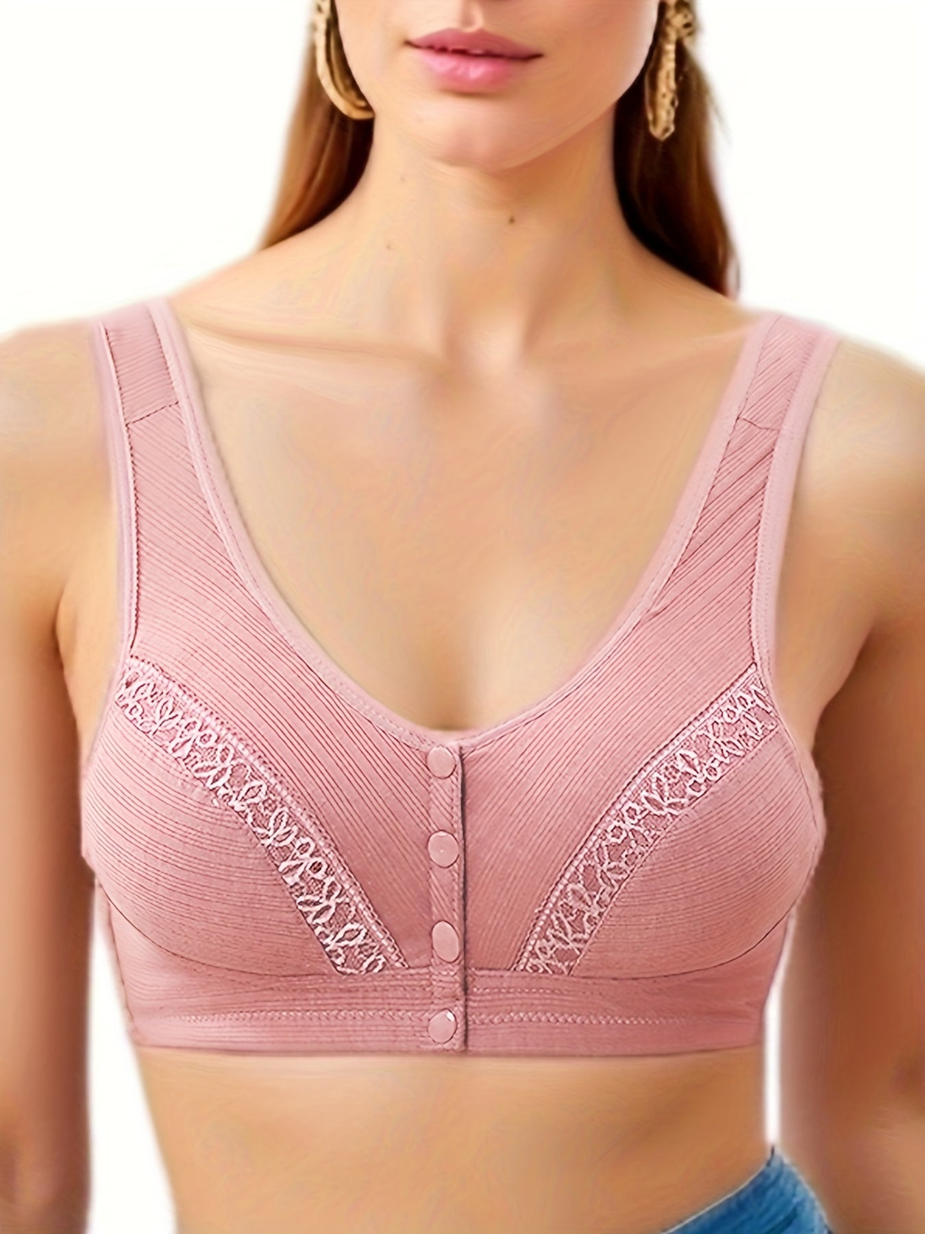 2pcs Women's Push Up Sports Bra Yoga Running