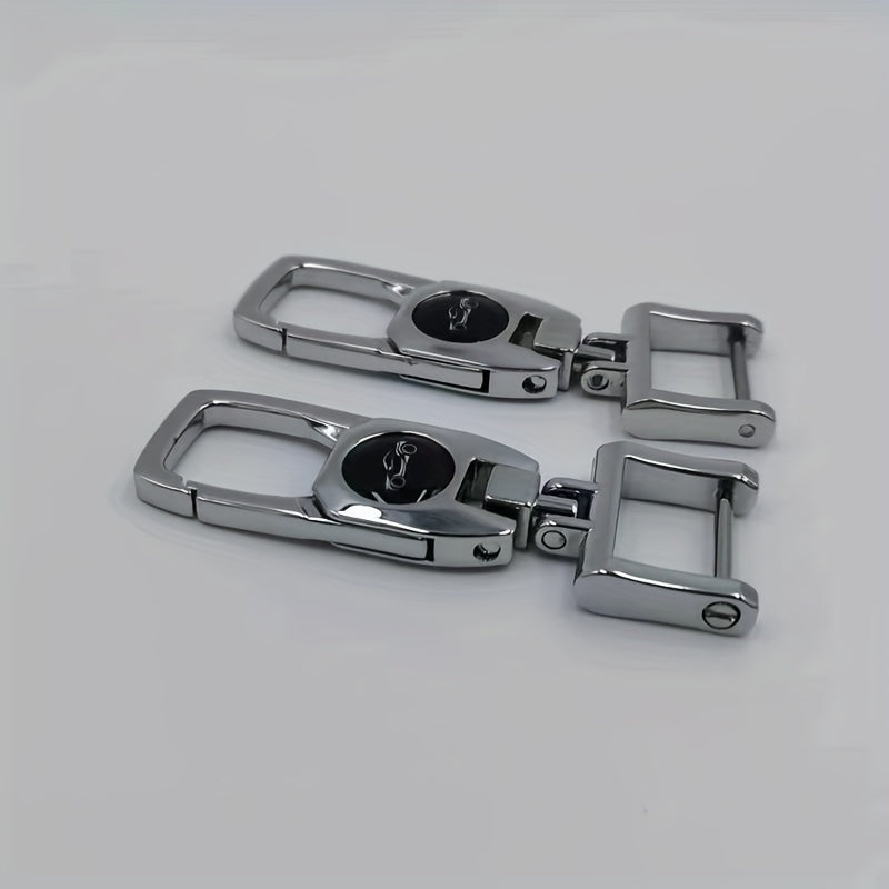 2pcs Waist Pendant Key Chain For Men