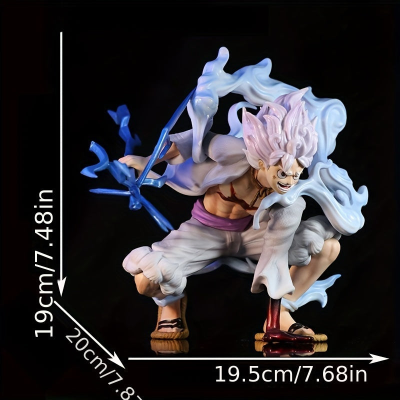 Anime Character Squatting Posture Hand Model Car Decoration