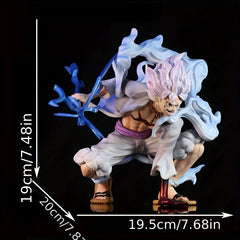 Anime Character Squatting Posture Hand Model Car Decoration