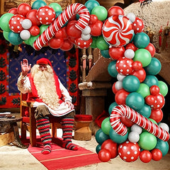 Christmas Balloon Garland Arch Kit Holiday Decor