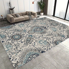 Bohemian Vintage Area Carpet - Anti Slip Large Living Room Rug