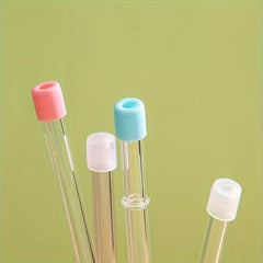 Silicone Straw Sleeve Dustproof Straw Plug Cup Accessory