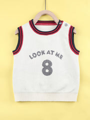Baby Boys Round Neck Sweater Vest