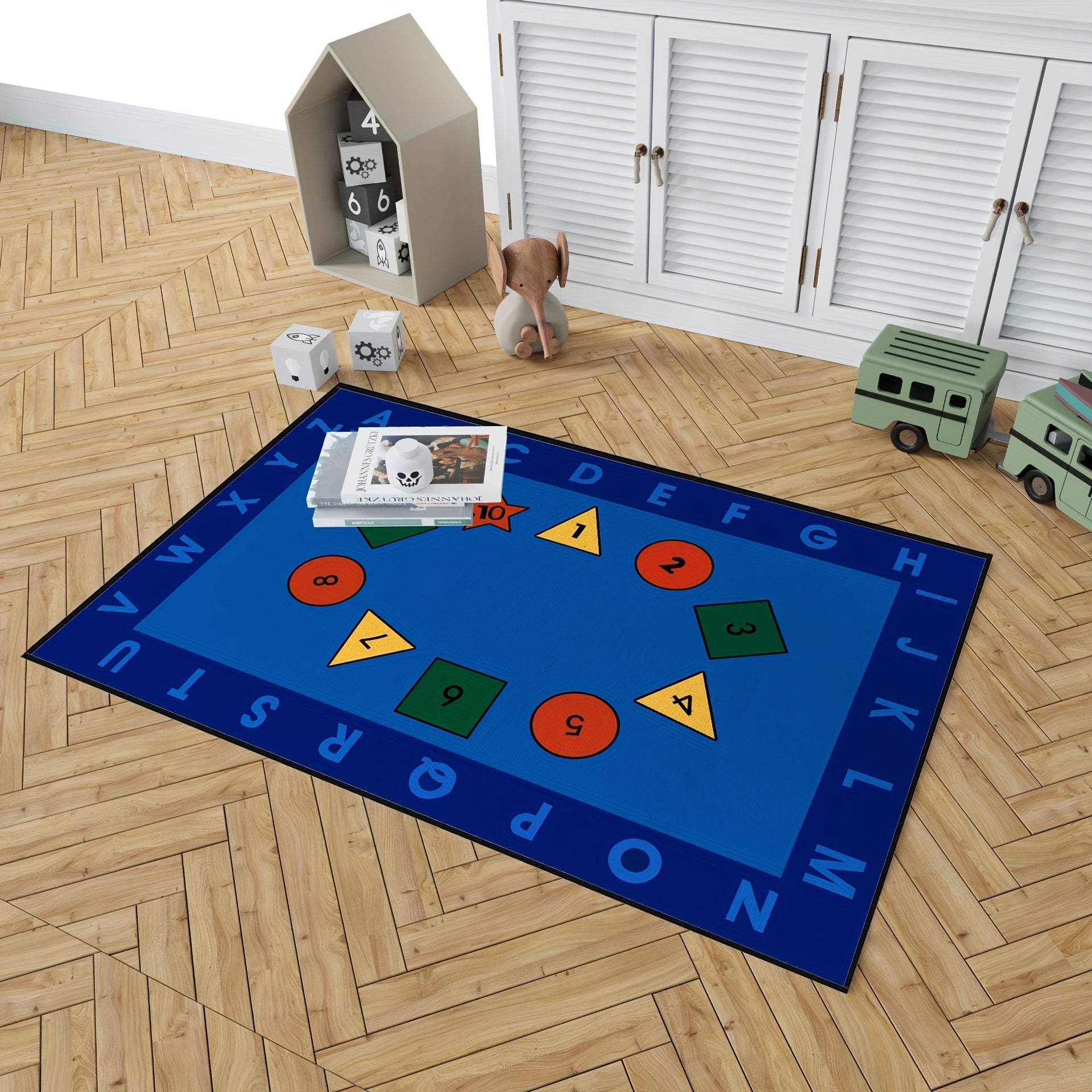 Alphabet Seating Carpet Educational Children's Rug