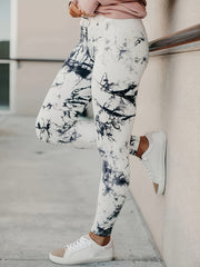 Tie Dye Yoga Pants Running Fitness Leggings