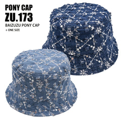 Kids Outdoor Sunshade Denim Fisherman Hat