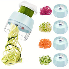 1pc Reusable Vegetable Spiralizer - Shred, Grate, Slice Veggies and Fruits