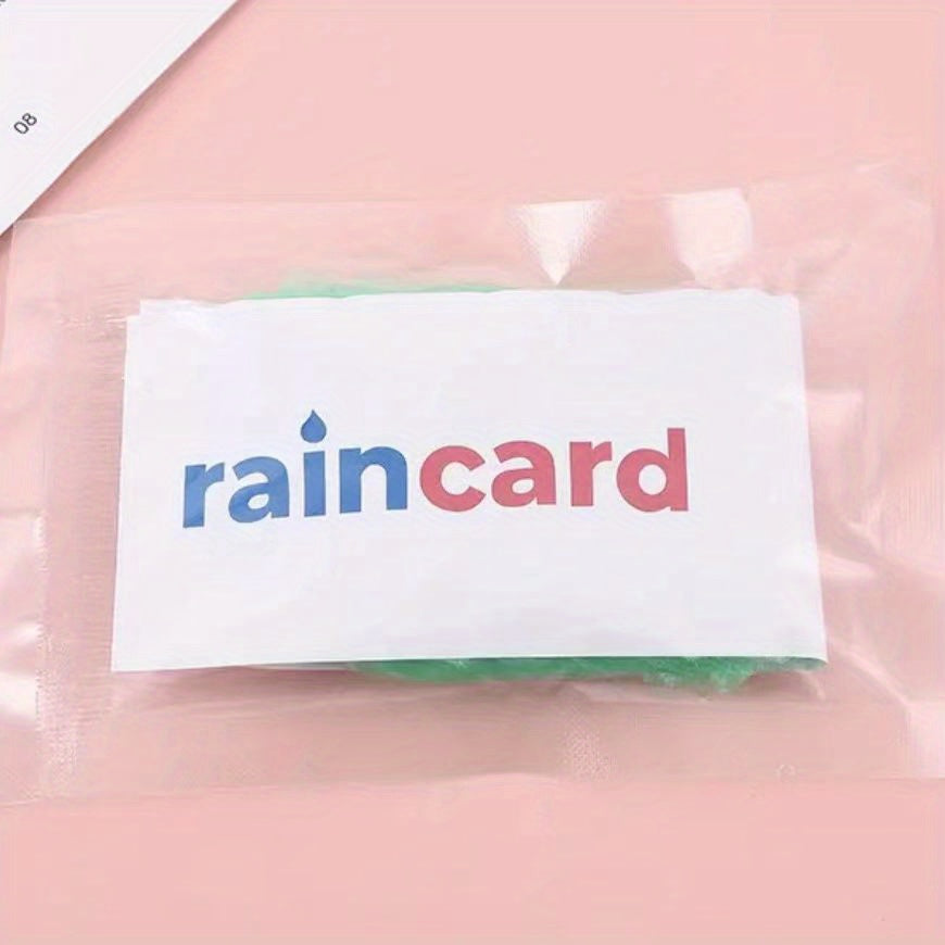 Disposable Adult Raincoat Ponchos with Drawstring Hood