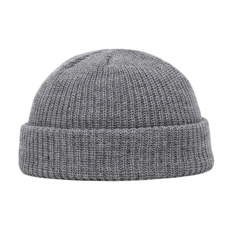 Men's Solid Knitted Hat
