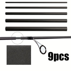 DOVESUN Lure Fishing Rod Repair Kit Carbon Fiber Stick Fishing Rod Accessories