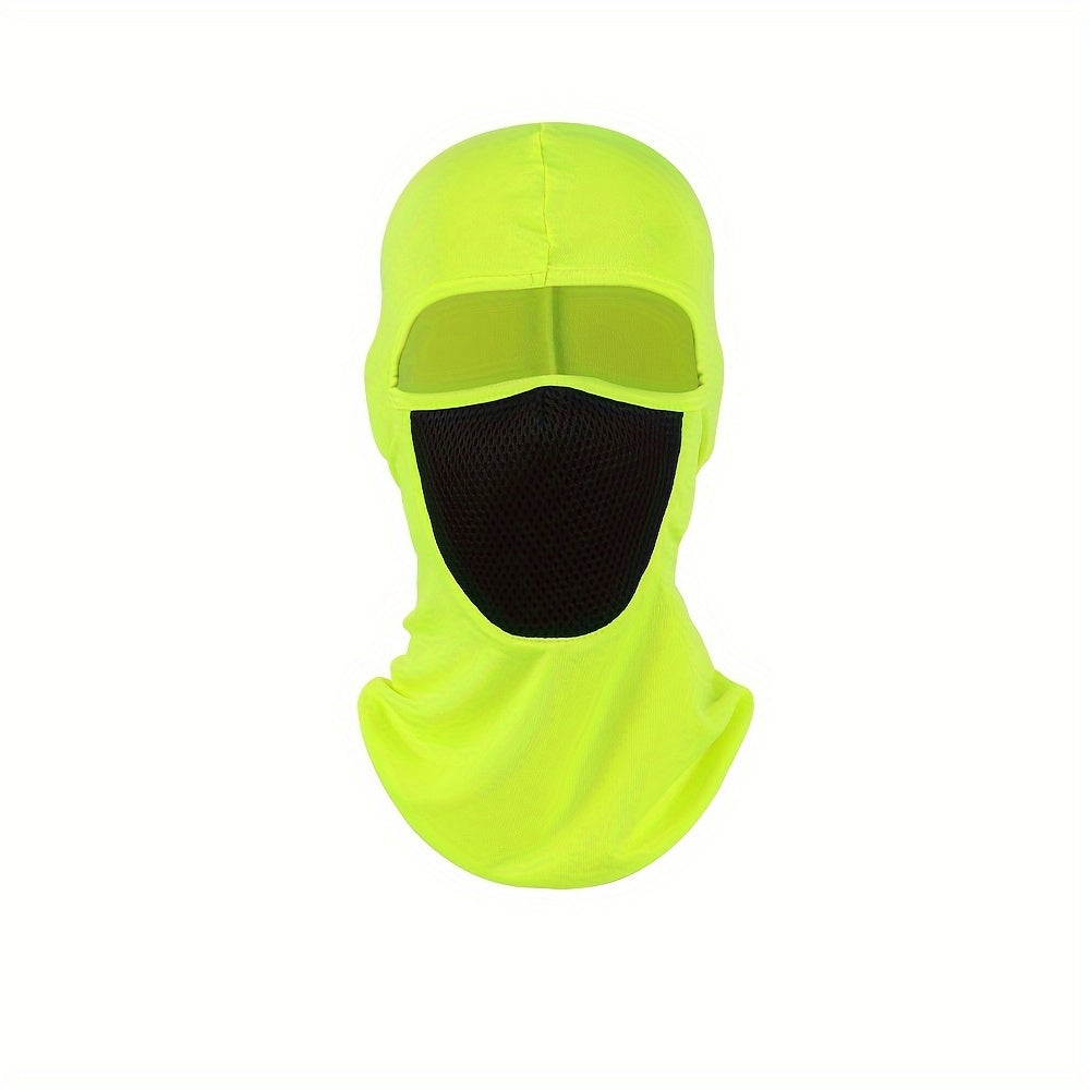 Breathable Balaclava Motorcycle Head Cover Mesh Face Mask Neck Gaiter