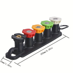 High Pressure Washer Tips Set w/ Nozzle Holder 7 Tips 4000 PSI