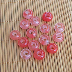 1pc 14 8MM Large Hole Natural Stone Beads for DIY Jewelry