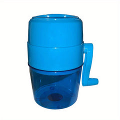 Manual Ice Shaver & Snow Cone Maker - Homemade Ice Crusher