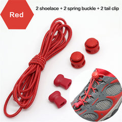No Tie Shoe Laces Elastic Stretching Lock Lazy Laces Quick Rubber Shoelace