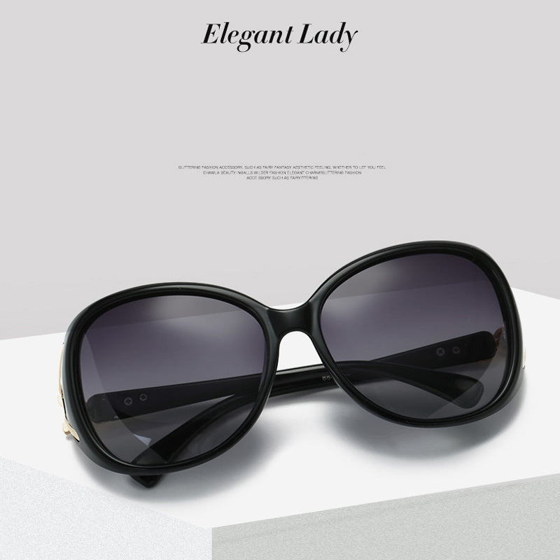 Ladies Classic Polarized Sunglasses Fox Head Outdoor Driving Sunglasses