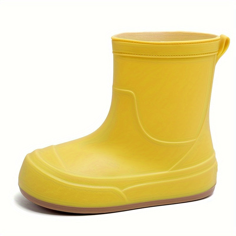 Women's Waterproof Rain Boots Medium Tube Comfortable Outdoor Work Boot